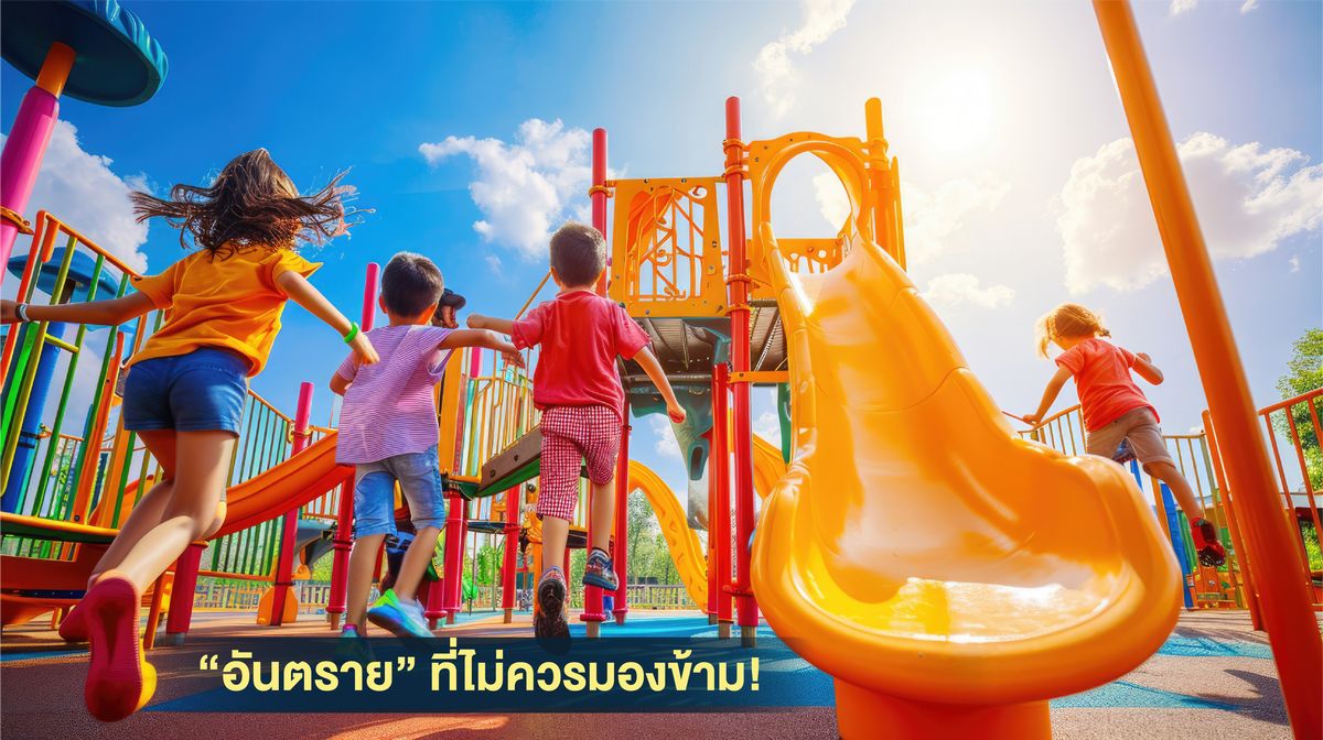 วิธีเช็กความปลอดภัยเครื่องเล่นสนาม