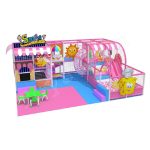 เครื่องเล่นเสริมพัฒนาการบ้านบอลชุดสีลูกกวาดสีหวาน